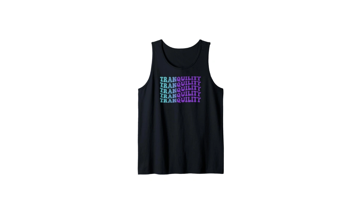 Tranquility, Suicide Prevention Tank Top